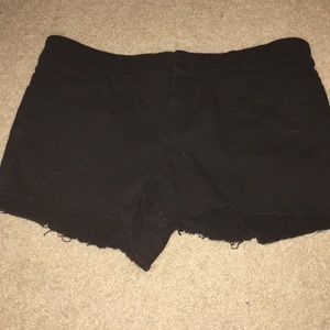 Black shorts